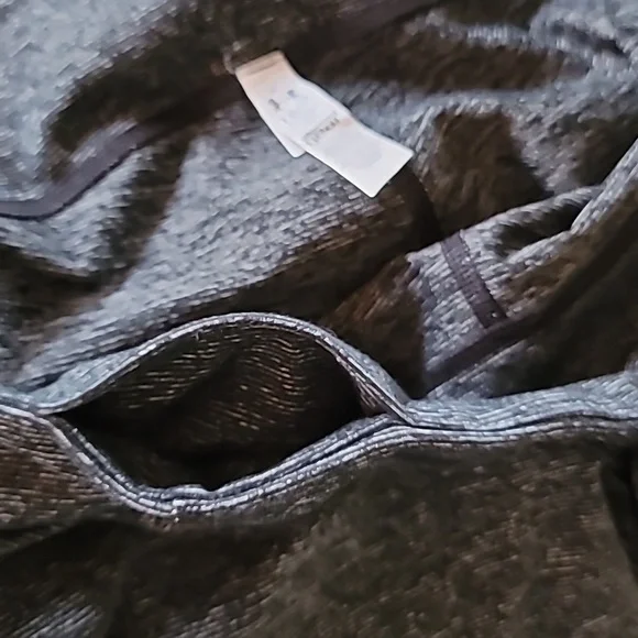 Large women's Under Armour capri leggings dark blueish gray - Picture 5 of 5